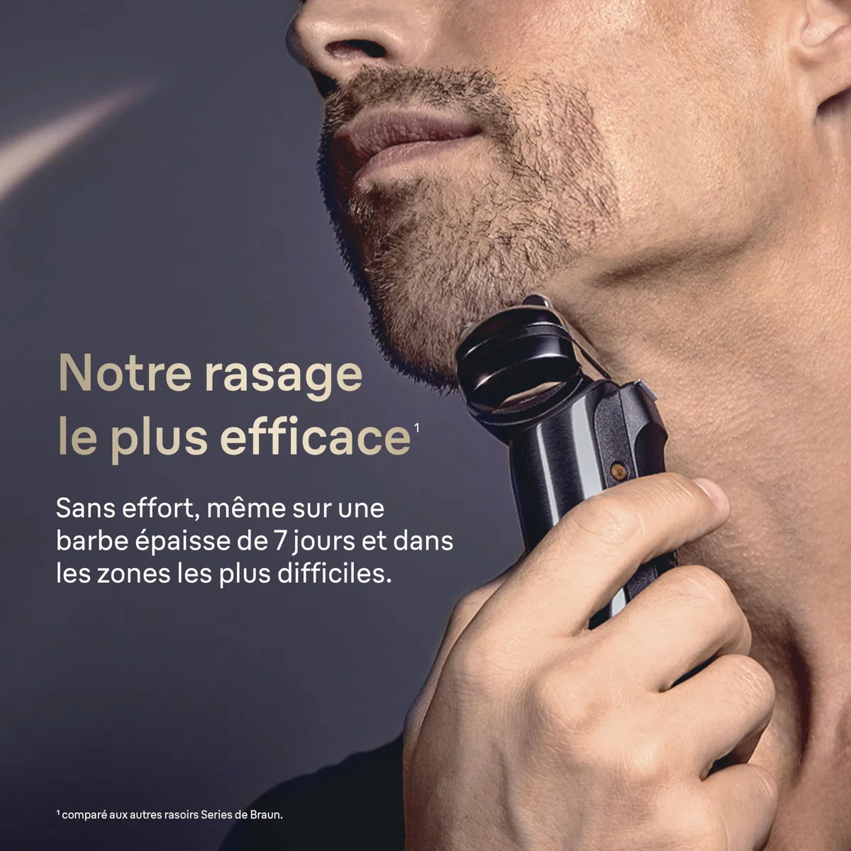 Braun Rasoir Electrique Homme NEVO11005C, Système 7-en-1, Argent