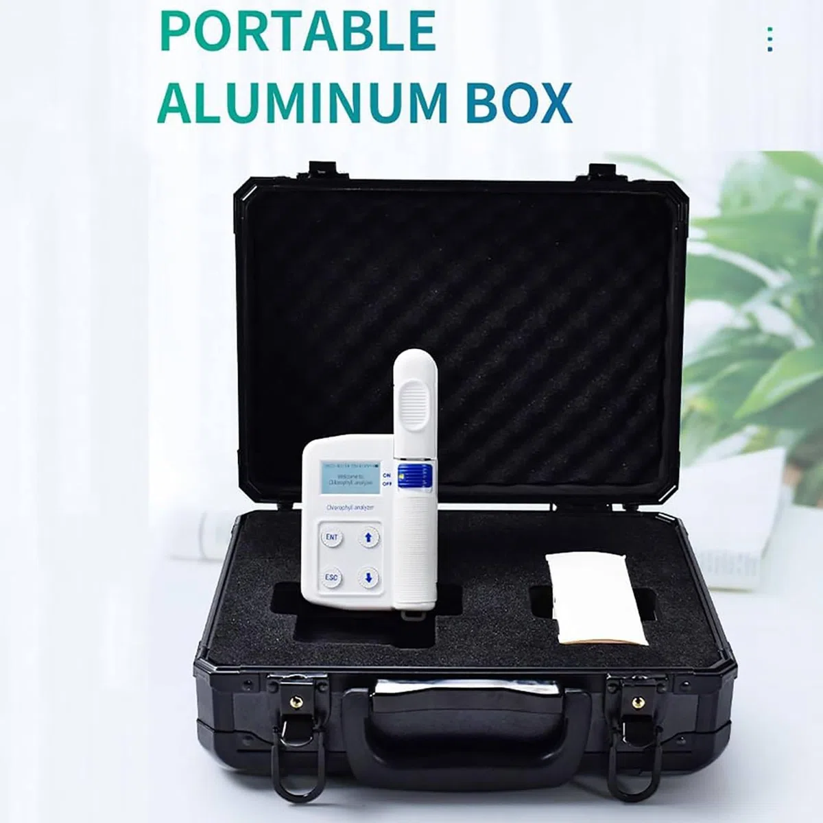 Analyseur de chlorophylle Portable, détecteur de Plantes, avec écran LCD, 0,0-99,9 SPAD, Zone de Mesure 2 x 3 mm, pour mesurer la teneur en chlorophylle des Plantes, YT-Ya