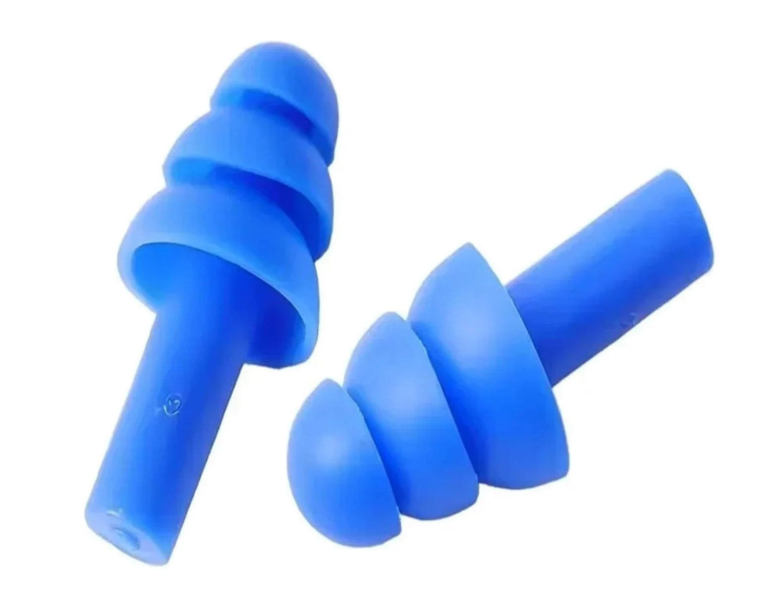 1 à 25 paires de bouchons d'oreille en silicone souple, étanches, réduction du bruit (25 paires (50 pièces)