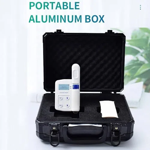 Compteur de chlorophylle portable, haute précision 0,0-99,9 SPAD, mesure rapide 0,8 s, stockage de 16 Go, pour analyse des plantes
