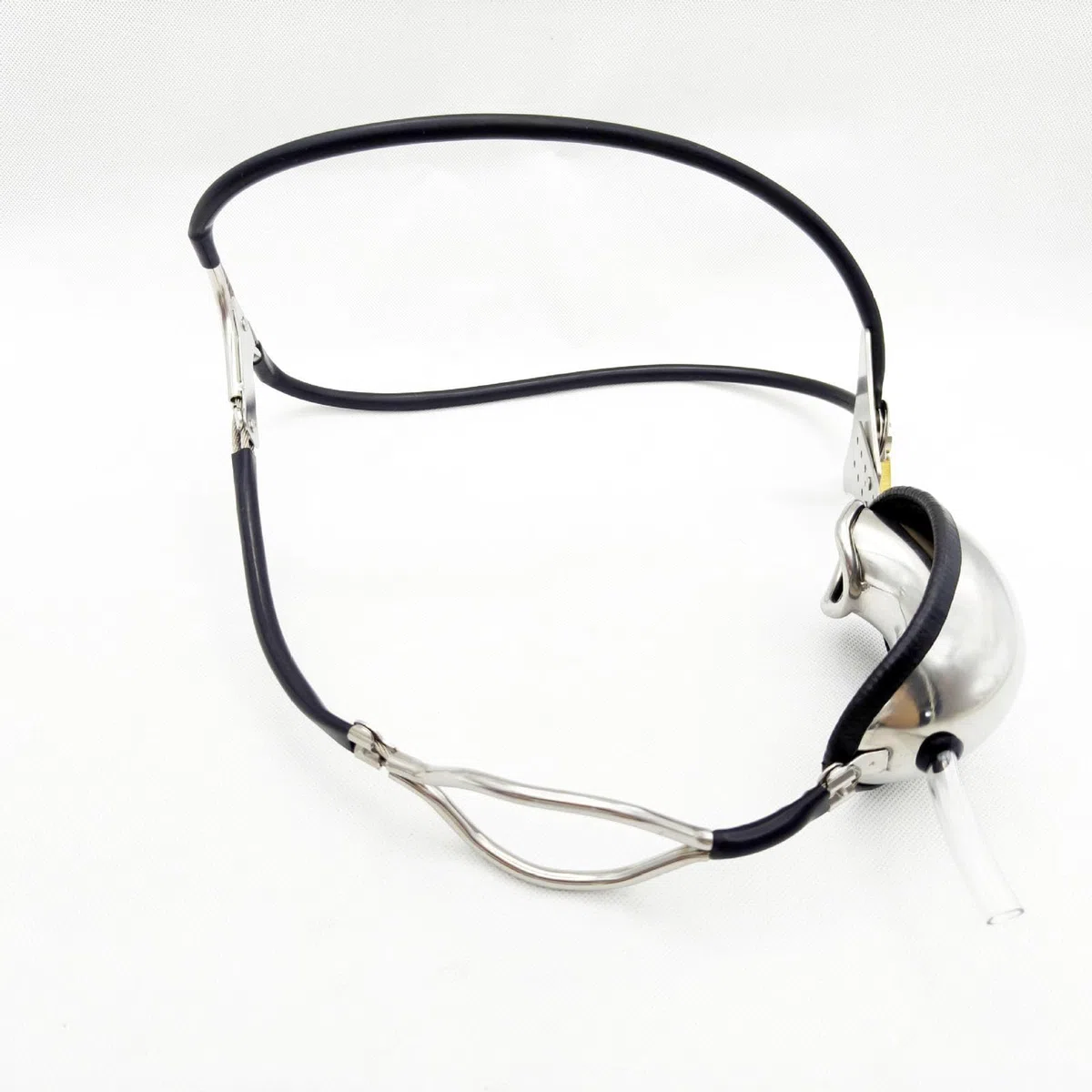Ceinture De Chasteté Pour Homme Ceintures Pénis Inversée Cceintures Avec Serrure Metal Chastity Belt Acier Men Métal Sissy Male Man Cage À Pink,black-90CM-110CM