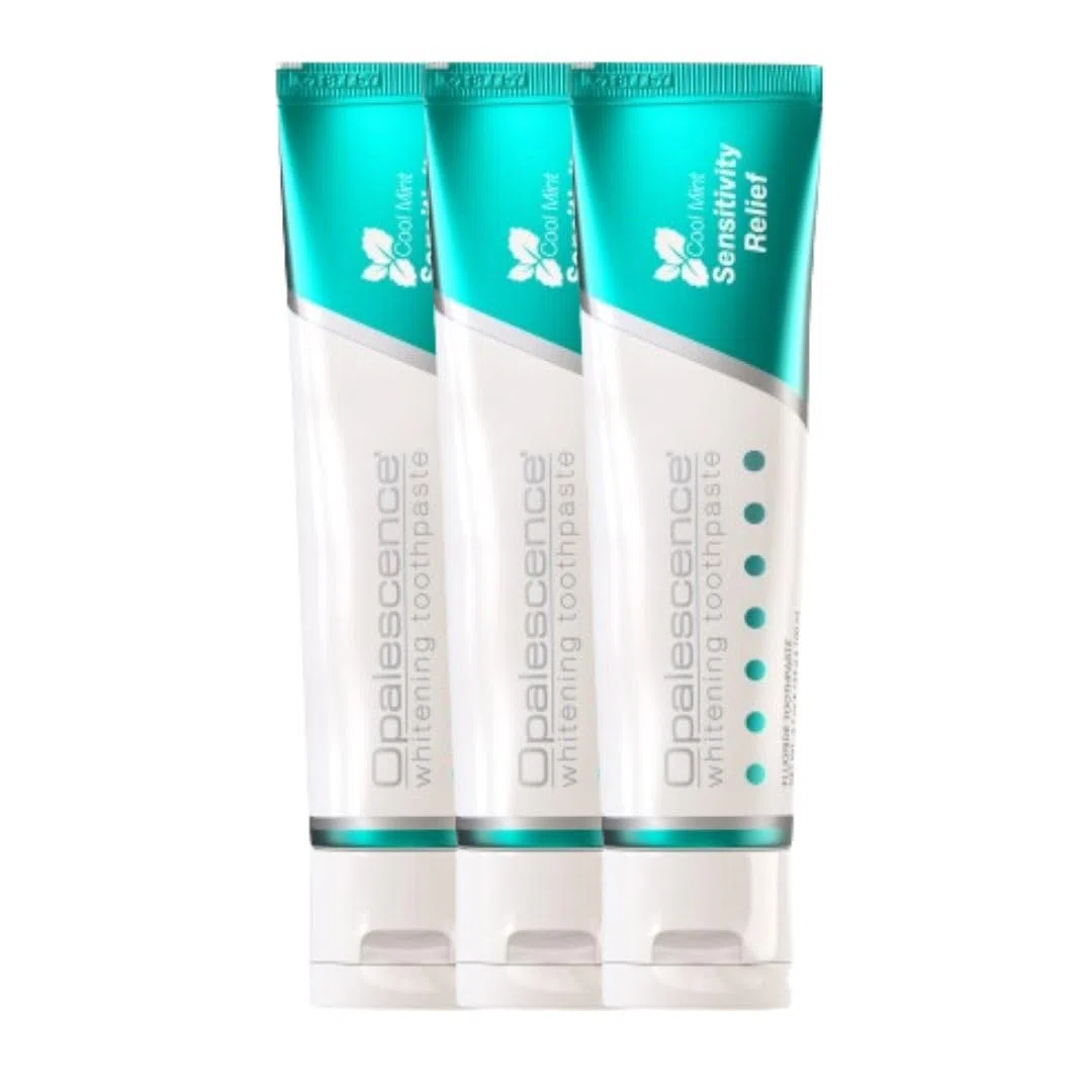 Ultradent Opalescence Dentifrice blanchissant Sensitive Sensitivity Relief Sensitive Menthe fraîche Pack avantage 3er (3x 133g) (Lot de 4)